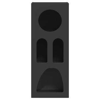 Sideboard Schwarz 40 x 35 x 100,5 cm Holzwerkstoff