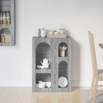 Sideboard Graues Sonoma 59 x 35 x 80,5 cm Holzwerkstoff