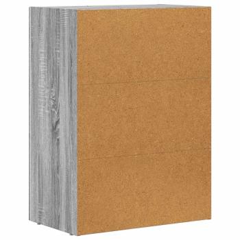 Sideboard Graues Sonoma 59 x 35 x 80,5 cm Holzwerkstoff