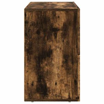 Sideboard Geräucherte Eiche 80,5 x 35 x 59 cm Holzwerkstoff
