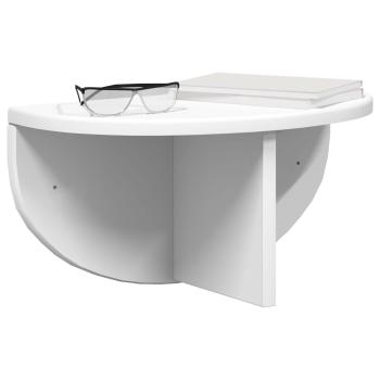 Wandregal Wandmontiert Weiß 38 x 19 x 19 cm Holzwerkstoff