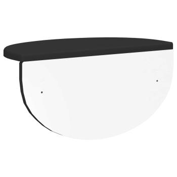 Wandregal Wandmontiert Schwarz 38 x 19 x 19 cm Holzwerkstoff