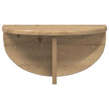 Wandregal Artisan-Eiche 38 x 19 x 19 cm Holzwerkstoff