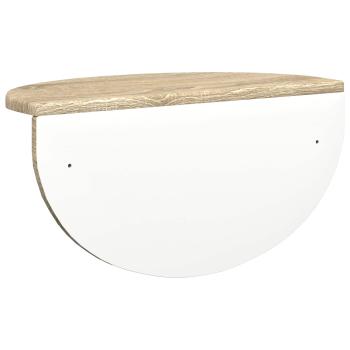 Wandregal Sonoma-Eiche 38 x 19 x 19 cm Holzwerkstoff