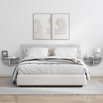 Wandregal Graues Sonoma 38 x 19 x 19 cm Holzwerkstoff