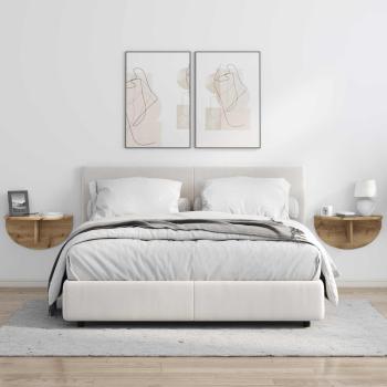 Wandregal Artisan-Eiche 38 x 19 x 19 cm Holzwerkstoff