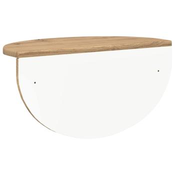 Wandregal Artisan-Eiche 38 x 19 x 19 cm Holzwerkstoff