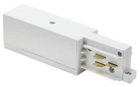 ARDEBO.de Brumberg ONETRACK-Endeinspeisung, Schutzleiter rechts, weiß (87166070)