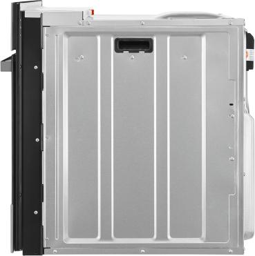 Exquisit EHE185-HBZ-020-Set EEK: A Herdset mit Glaskeramikkochfeld, 59,5 cm breit, 75 L, Edelstahl