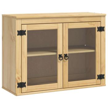 Schrank mit Regal Honig 60 x 32 x 40 cm Massives Kiefernholz