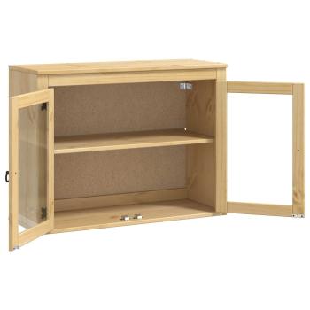 Schrank mit Regal Honig 60 x 32 x 40 cm Massives Kiefernholz