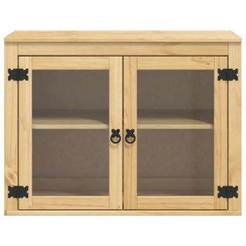 Schrank mit Regal Honig 60 x 32 x 40 cm Massives Kiefernholz