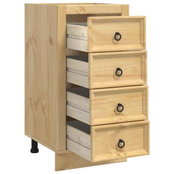 Schrank SKI Honigbraun 40 x 46 x 81 cm Massives Kiefernholz