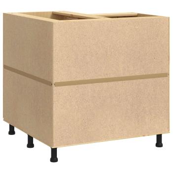 Schrank mit Regal Honig 60 x 32 x 40 cm Massives Kiefernholz