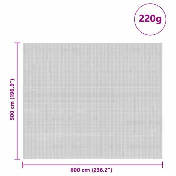 Siloabdeckung Grün 6 x 5 m HDPE