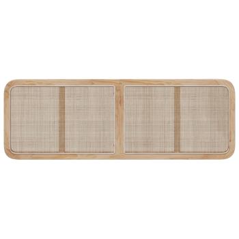 Kopfteil mit Kopfteil Natur 160 x 55 x 3 cm Rattan