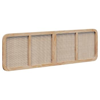 Kopfteil mit Kopfteil Natur 180 x 55 x 3 cm Rattan