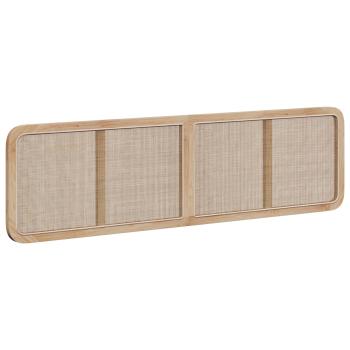 Kopfteil mit Kopfteil Natur 200 x 55 x 3 cm Rattan