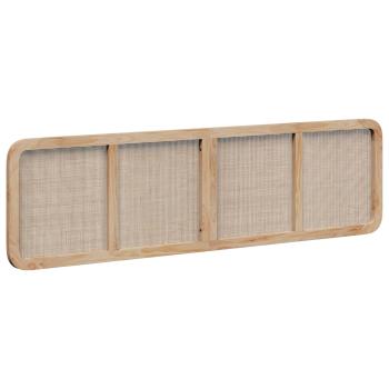 Kopfteil mit Kopfteil Natur 200 x 55 x 3 cm Rattan