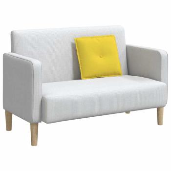 Rückenkissen Helles Gelb 50 x 19 x 45 cm Stoff