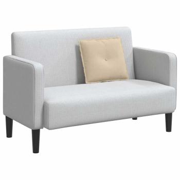 Rückenkissen Creme 50 x 45 cm Mikrofaserstoff