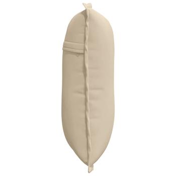 Rückenkissen Creme 50 x 45 cm Mikrofaserstoff