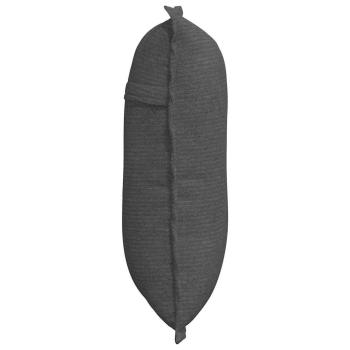 Rückenkissen Dunkelgrau 50 x 45 cm Cordstoff