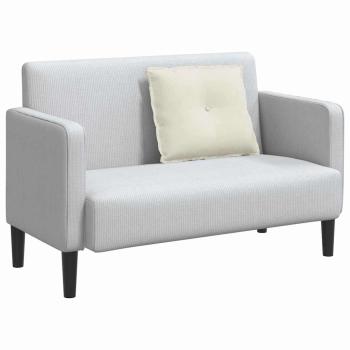 Rückenkissen Creme 60 x 50 cm Cordstoff