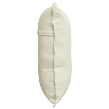 Rückenkissen Creme 60 x 50 cm Cordstoff