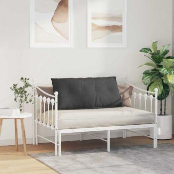 Rückenkissen Dunkelgrau 100 x 50 cm Cordstoff