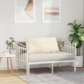 Rückenkissen Creme 100 x 50 cm Cordstoff