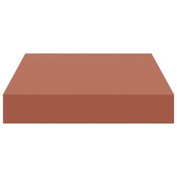 Wandregale 2 pcs Rot 23 x 23,5 x 4 cm Holzwerkstoff