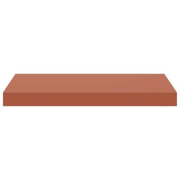 Wandregal Wandmontiert Rot 50 x 23,5 x 4 cm Holzwerkstoff