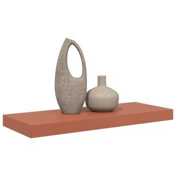 Wandregal Wandmontiert Rot 60 x 23,5 x 4 cm Holzwerkstoff