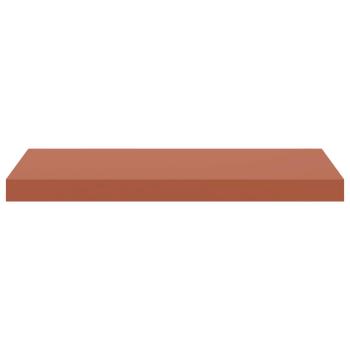 Wandregal Wandmontiert Rot 60 x 23,5 x 4 cm Holzwerkstoff