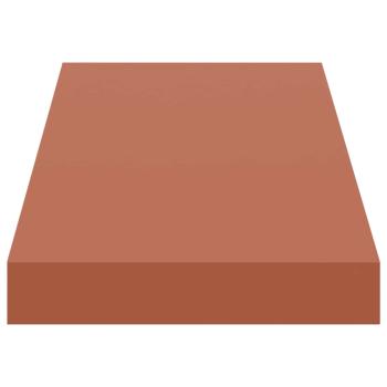 Wandregal Wandmontiert Rot 60 x 23,5 x 4 cm Holzwerkstoff