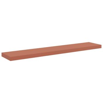 Wandregale 2 pcs Rot 120 x 23,5 x 4 cm Holzwerkstoff
