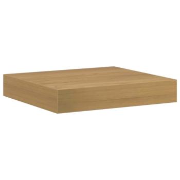 Wandregale 2 pcs Braun 23 x 23,5 x 4 cm Holzwerkstoff