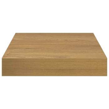 Wandregale 2 pcs Braun 23 x 23,5 x 4 cm Holzwerkstoff