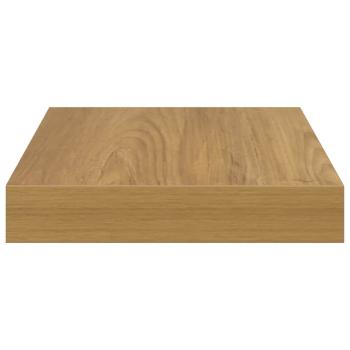 Wandregale 4 pcs Braun 23 x 23,5 x 4 cm Holzwerkstoff