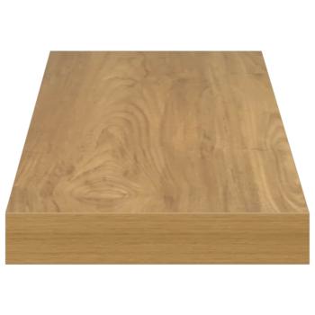 Wandregale 2 pcs Braun 60 x 23,5 x 4 cm Holzwerkstoff