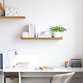 Wandregal Wandmontiert Braun 80 x 23,5 x 4 cm Holzwerkstoff