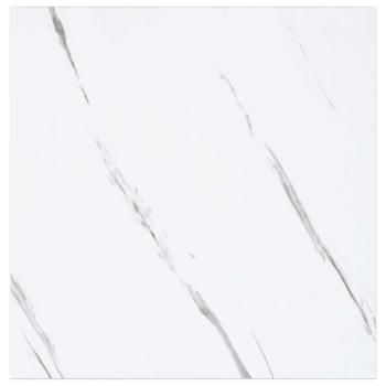 Wandregal Wandhalterung 4 pcs Weiß Marmor 23 x 23,5 x 3,8 cm