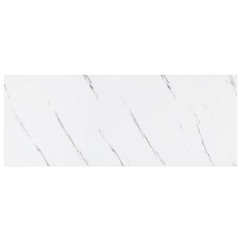 Wandregal Weiß Marmor 60 x 23,5 x 4 cm Holzwerkstoff