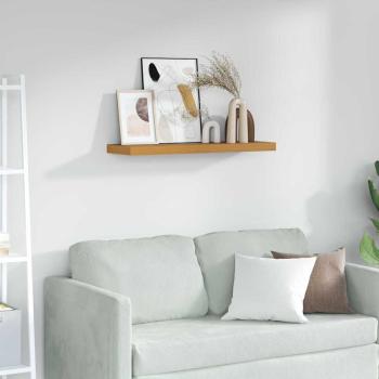 ARDEBO.de - Wandregal Wandmontiert Beige 90 x 23,5 x 4 cm Holzwerkstoff