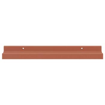Wandregale mit Regal 2 pcs Rot 40 x 9 x 3 cm Holzwerkstoff