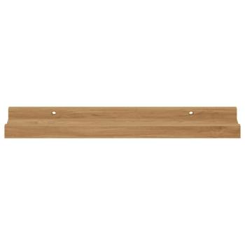 Wandregale mit Regal 4 pcs Braun 40 x 9 x 3 cm Holzwerkstoff