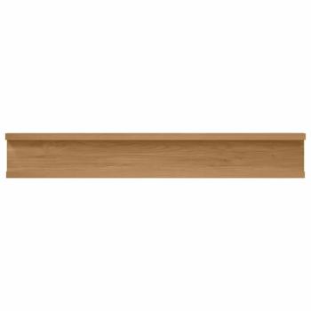 Wandregale mit Regal 4 pcs Braun 60 x 9 x 3 cm Holzwerkstoff