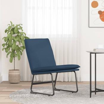 ARDEBO.de - Loungesessel Blau 52x75x76 cm Stoff