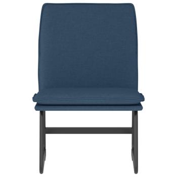 Loungesessel Blau 52x75x76 cm Stoff